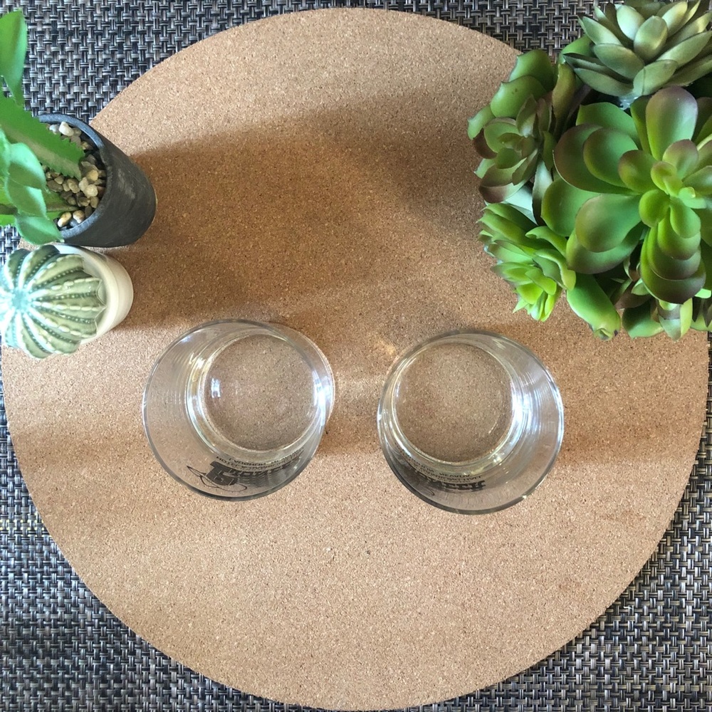 Vintage Laughlin Nevada Pioneer Whiskey Glass Set - Picture 3 of 5